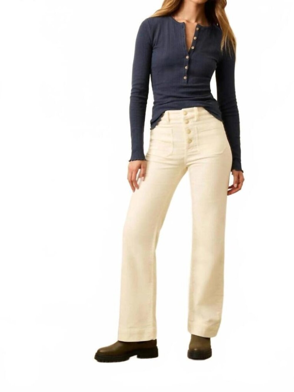 Faherty Stretch Terry Cord Patch Pocket Pant 25 NWT